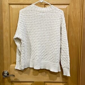 A new dsy beige knit sweater size S